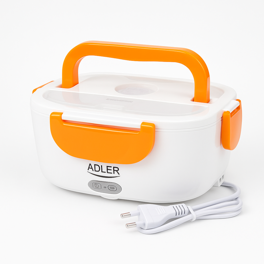 Судочек для еды с двумя отделениями Adler, Electric lunch box, Ланч бокс для переноски еды FV-25 Львов - изображение 8