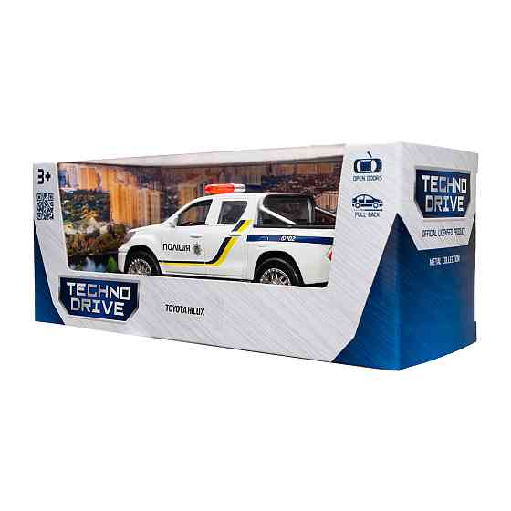 Автомодель - Toyota Hilux Поліція (білий) Дніпро