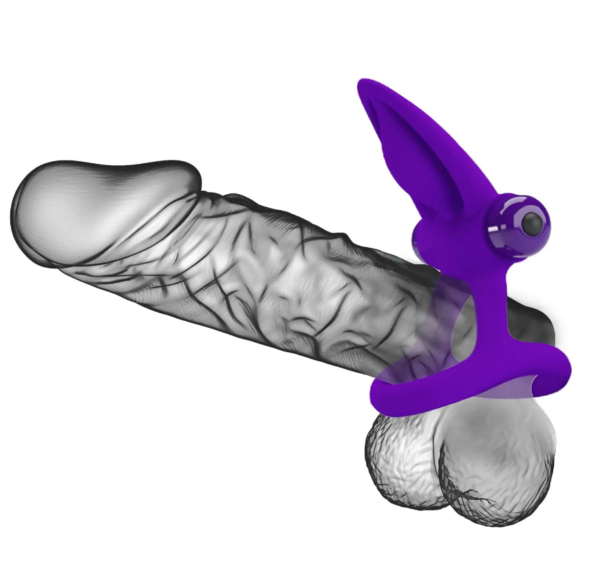 Эрекционное вибро кольцо Pretty Love - Vibration Cock Ring, 10 vibration functions Sex Aura Киев - изображение 2