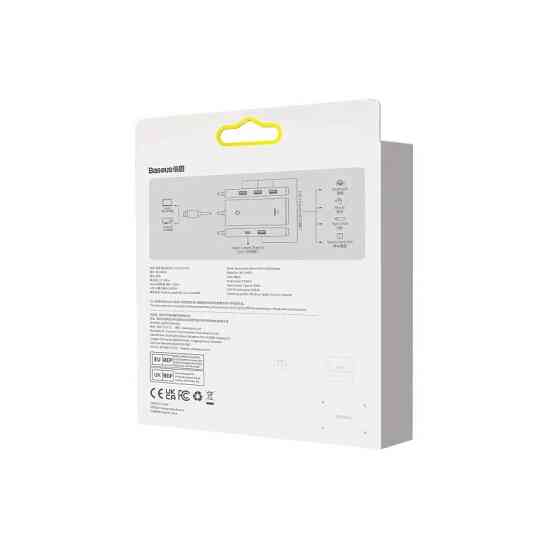 USB-хаб Baseus Lite Series 4-Port Type-C HUB Adapter (Type-C to USB 3.0*4 ) 1m Black Одесса
