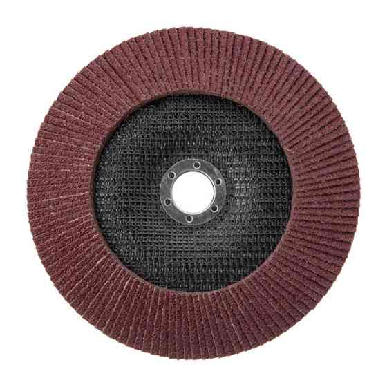 Диск шліфувальний пелюстковий, 180×22 мм, зерно K40, 7000 об/хв INTERTOOL BT-0224 Київ