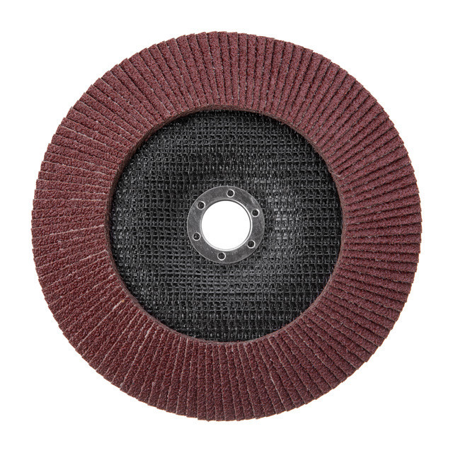 Диск шліфувальний пелюстковий, 180×22 мм, зерно K40, 7000 об/хв INTERTOOL BT-0224 Київ - фото 2