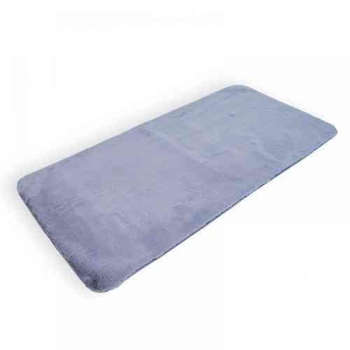 Килимок для підлоги з еко-хутра ТМ Dariana Elegant 60*120 см французький сірий Житомир