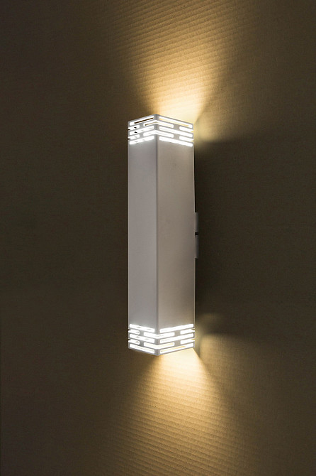 Бра металлическое 2-Е27 Sieve 23702-1 WH белый Киев - изображение 1