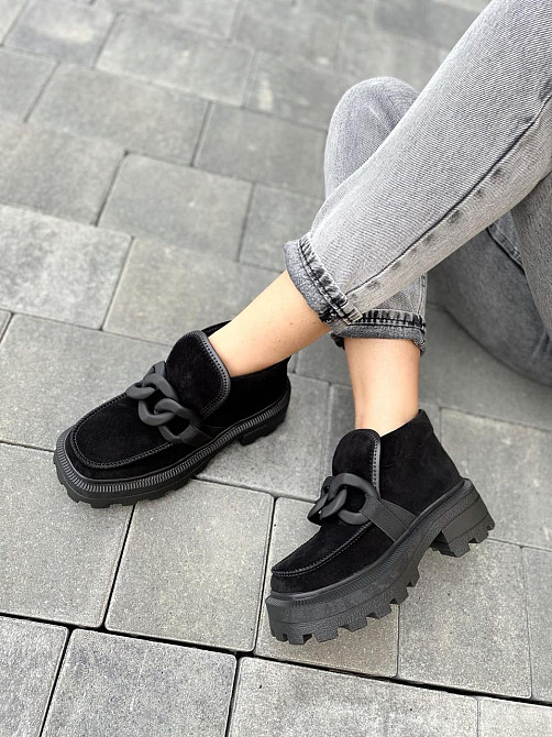 Marko Черевики жіночі DE MARKO чорні замша натуральна 40р. (4800) Коломия - фото 9