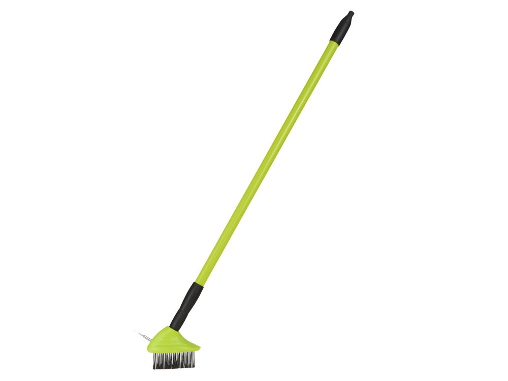 Щітка дротяна зі скребком для бруківки "Keltin" пластикова ручка Киев - изображение 3