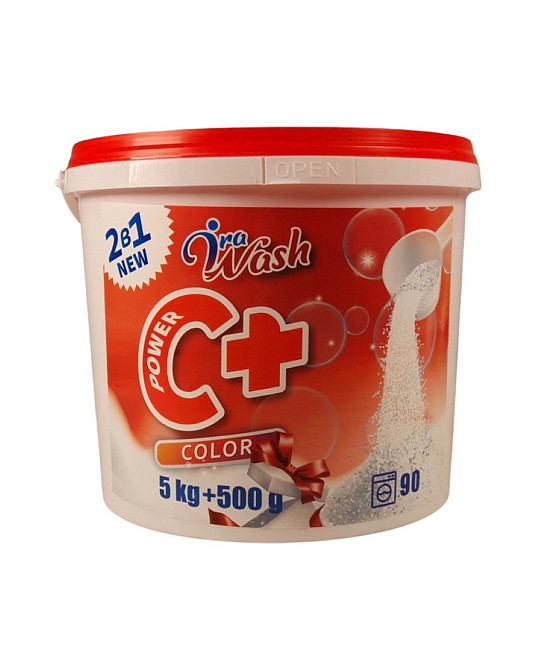 Порошок для прання Ira Wash C+ Color 5,5 кг 90 прань (1913685522) Виноградов - изображение 1
