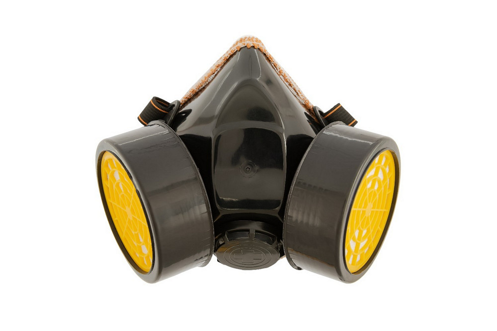 Респіратор-напівмаска протипиловий MASTERTOOL FFP2 R EN 149 2 змінні протигазові фільтри 82-0187 Коломия - фото 9