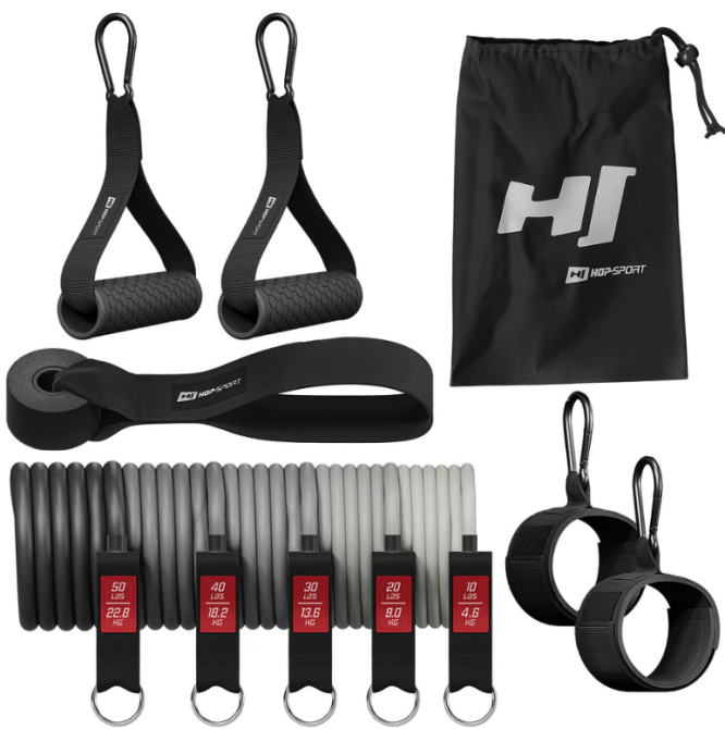 Набор резинок с эспандерами Hop-Sport HS-R060RT Киев - изображение 1
