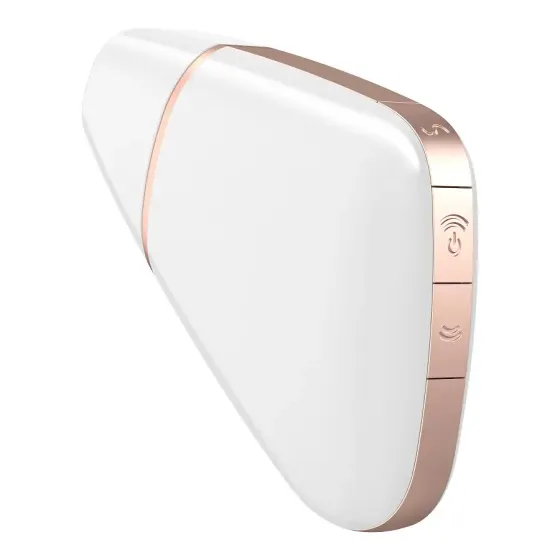 Вакуумний кліторальний стимулятор Satisfyer Love Triangle White з керуванням через інтернет Львов