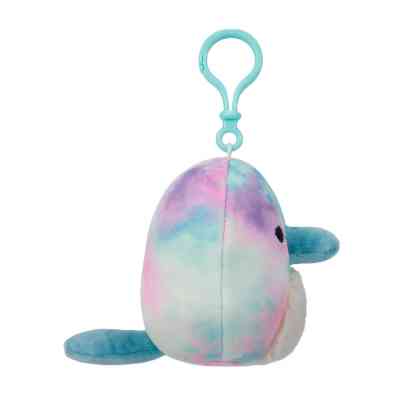 Мягкая игрушка Squishmallows на клипсе – Утконос Бриндал 9 см (SQCP00215) Винница