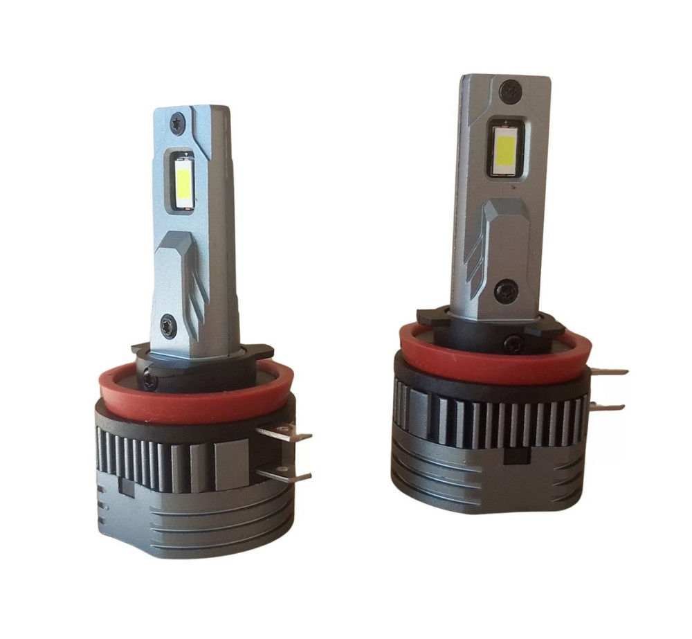 Комплект світлодіодних ламп QLine Alpha H11B (PGJY19-2) v3 Canbus 40W 6000K 12V (2 шт) Харків - фото 3