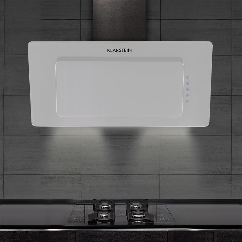 Вытяжка Lorea 90 с 2 фильтрами с активированным углем белого цвета (Германия, читать описание) Ровно - изображение 2