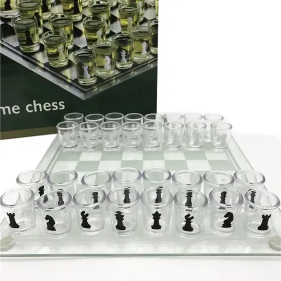 Алко шахматы с рюмками 38,5 x 38,5 см 62100 Коломия