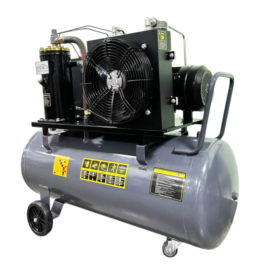 Гвинтовий повітряний компресор 200 л GTM DLG7.5V масляний 7.5 кВт (DLG7.5V) Київ