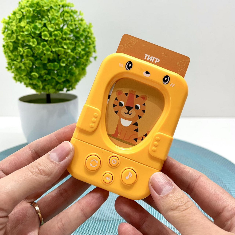 Карточний пристрій для раннього розвитку Країна Іграшок картки по 6 темам Жовтий (PL-724-02) Чернігів - фото 2