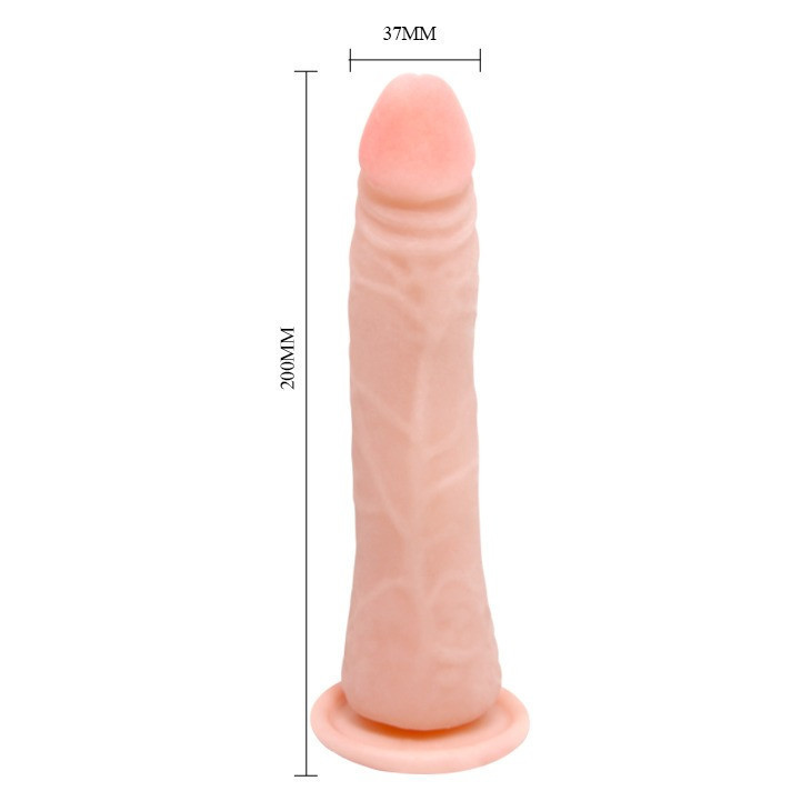 Фалоімітатор реалістичний з хребтом Beautiful Bertram, з присоскою, 20 см Sex Aura Київ - фото 4