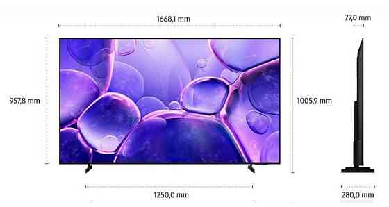 Новий телевізор Samsung GU75U8079FU 2025р з Німеччини. Харьков