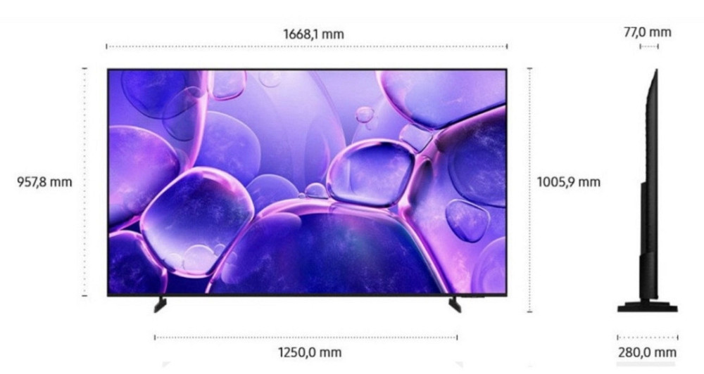 Новий телевізор Samsung GU75U8079FU 2025р з Німеччини. Харків - фото 5