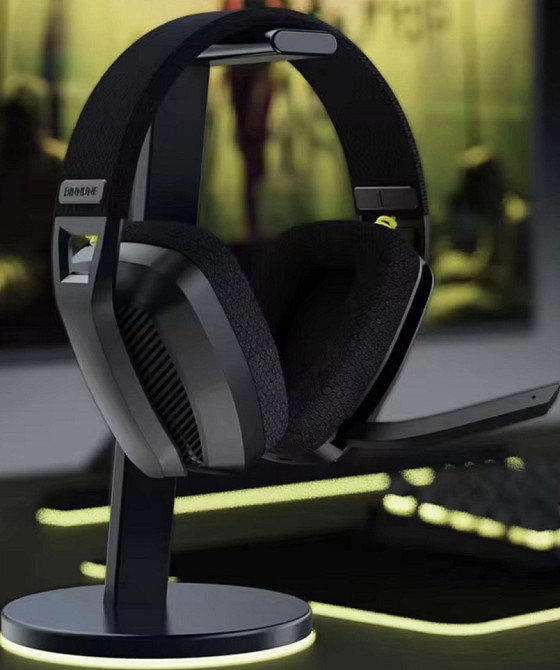 Игровые наушники ‼️ шумоподавление ‼️ BINNUNE BW06 ‼️  black. Харьков - изображение 6