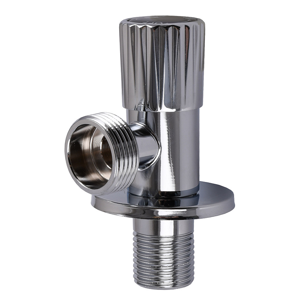 !Кран кутовий кераміка SOLOMON EXCLUSIVE 1/2″X3/4″ 989 CHROM ( 1шт.) Тернопіль - фото 3