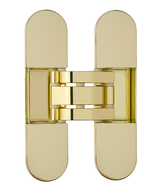 Петля прихована Otlav Invisacta універс.30x120 з ковпачками, чорна Золото Київ - фото 1