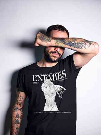 Футболка аниме Винланд Сага Тхорфинн Винланд оверсайз (S/M/L) Черний AnimeJ0057 Днепр