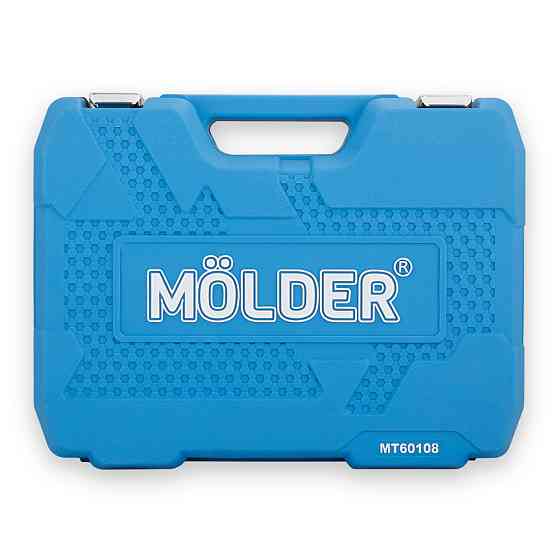Професійний набір інструментів в кейсі Molder 1/2", 1/4" 72 T, CR-V, 108од. Львів