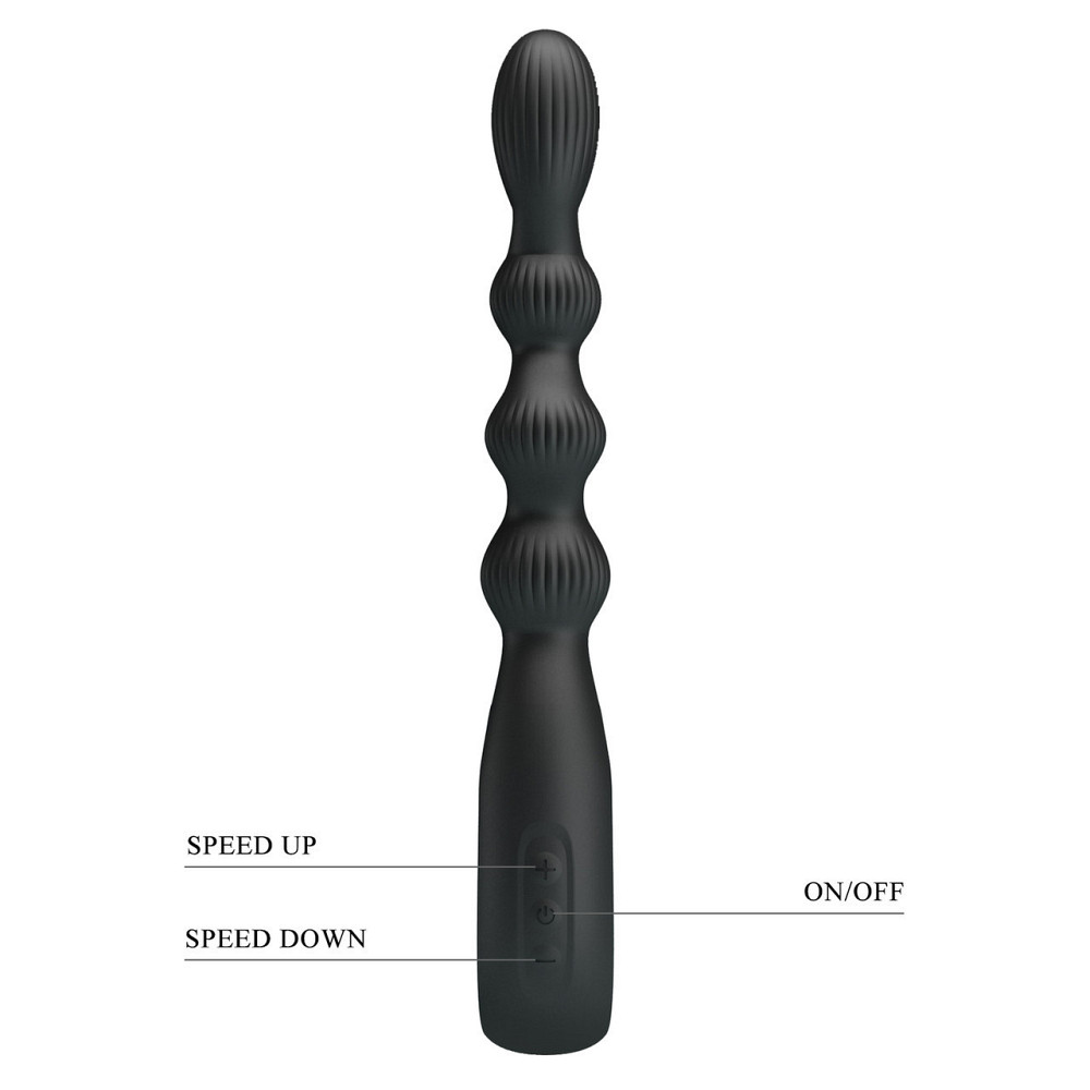 Анальная цепочка Pretty Love - FEDERER 12 vibration functions, BI-300081 Sex Aura Киев - изображение 7