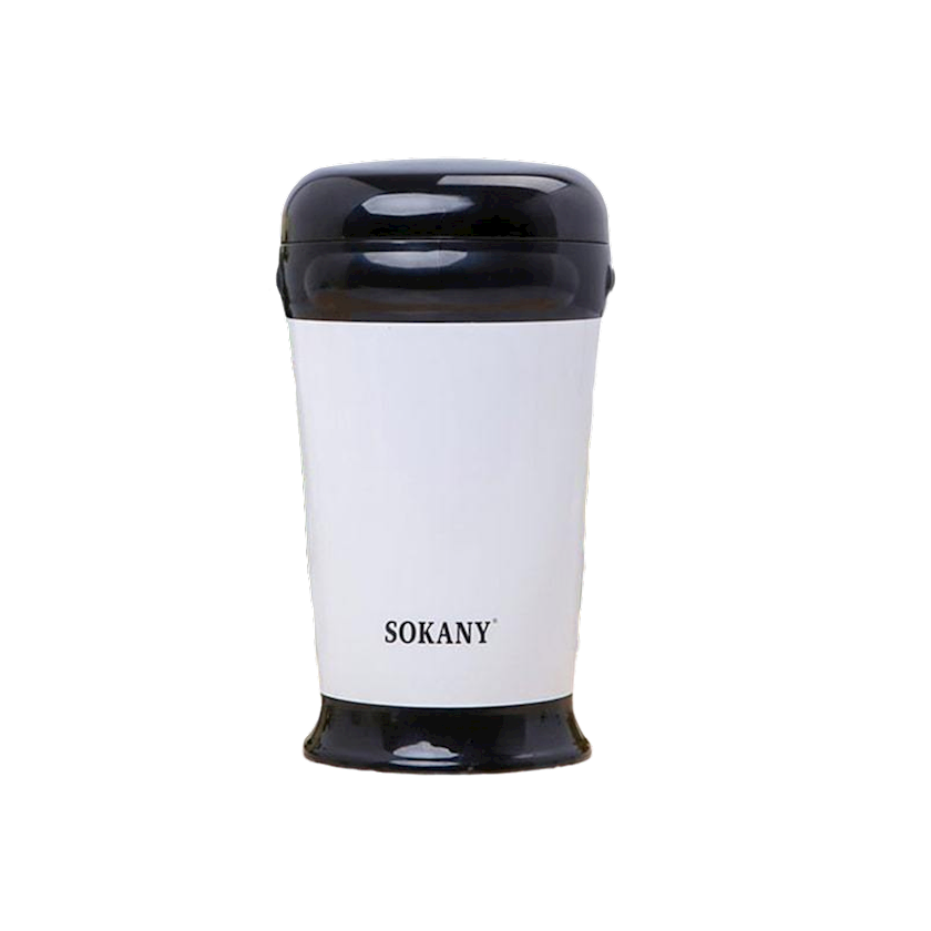 Електро кавомолка 180 Вт автоматична 75 г для дому з дрібним помолом Біла Sokany SM-3012 Коломыя - изображение 1