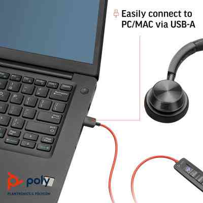 Наушники Poly Blackwire 3320-M USB-A/C (8X220AA) Винница