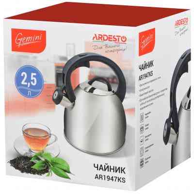 Чайник Ardesto Gemini Cremona 2.5 л (AR1947KS) Винница