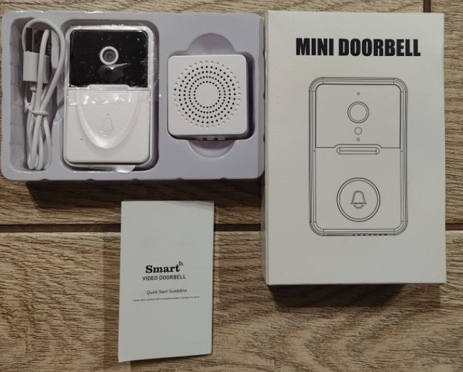 Tuya Відеодомофон Smart life дзвінок на телефон бездротовий Wi-Fi Київ - фото 1