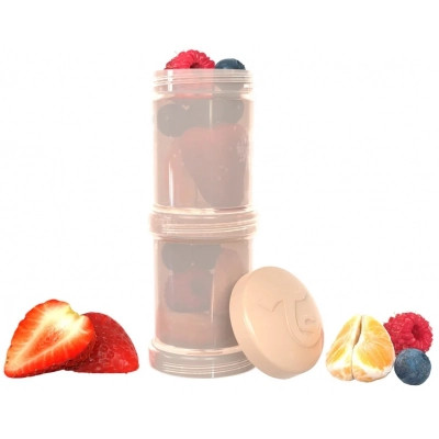 Контейнер для хранения продуктов Twistshake 2шт 100мл 78307 бежевый (69853) Винница - изображение 2