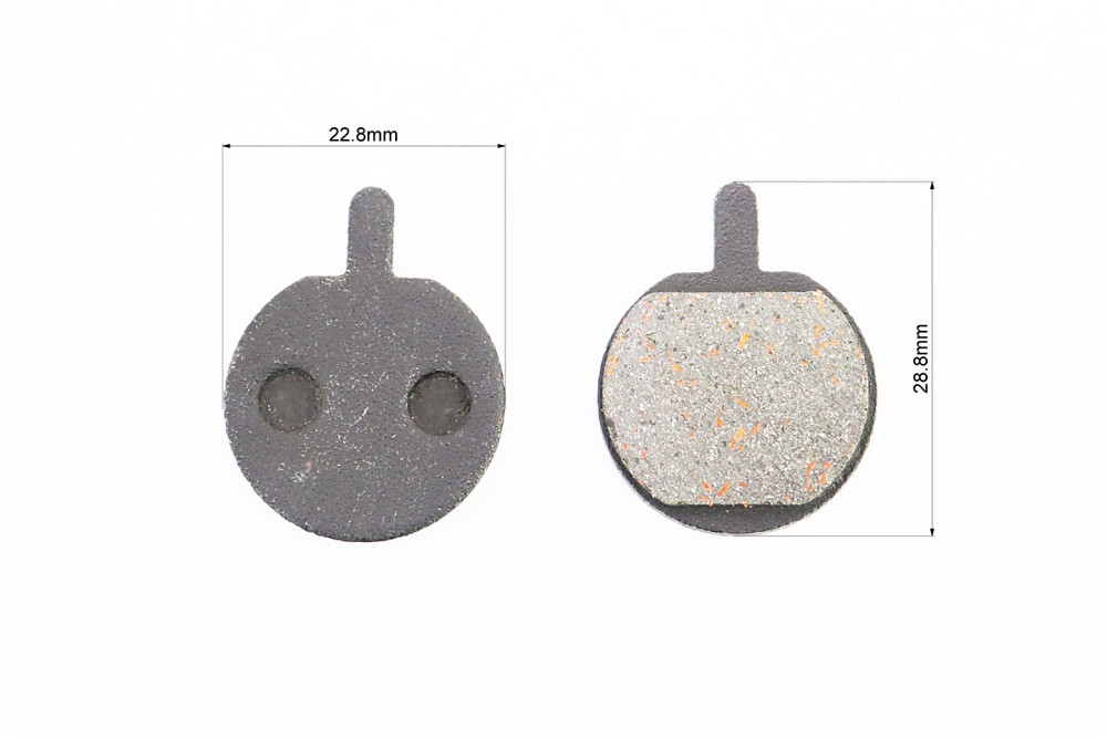 Гальмівні колодки Disk-brake (Hayes MX2,3, Sole, Artec ADC-01, JAK-5, Bolids Boli-BB2), чорні YL-1025 Київ - фото 2