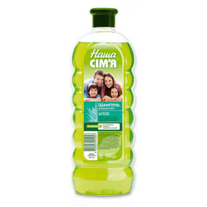 Шампунь 1000мл Алоє Наша сім'я Житомир - фото 1