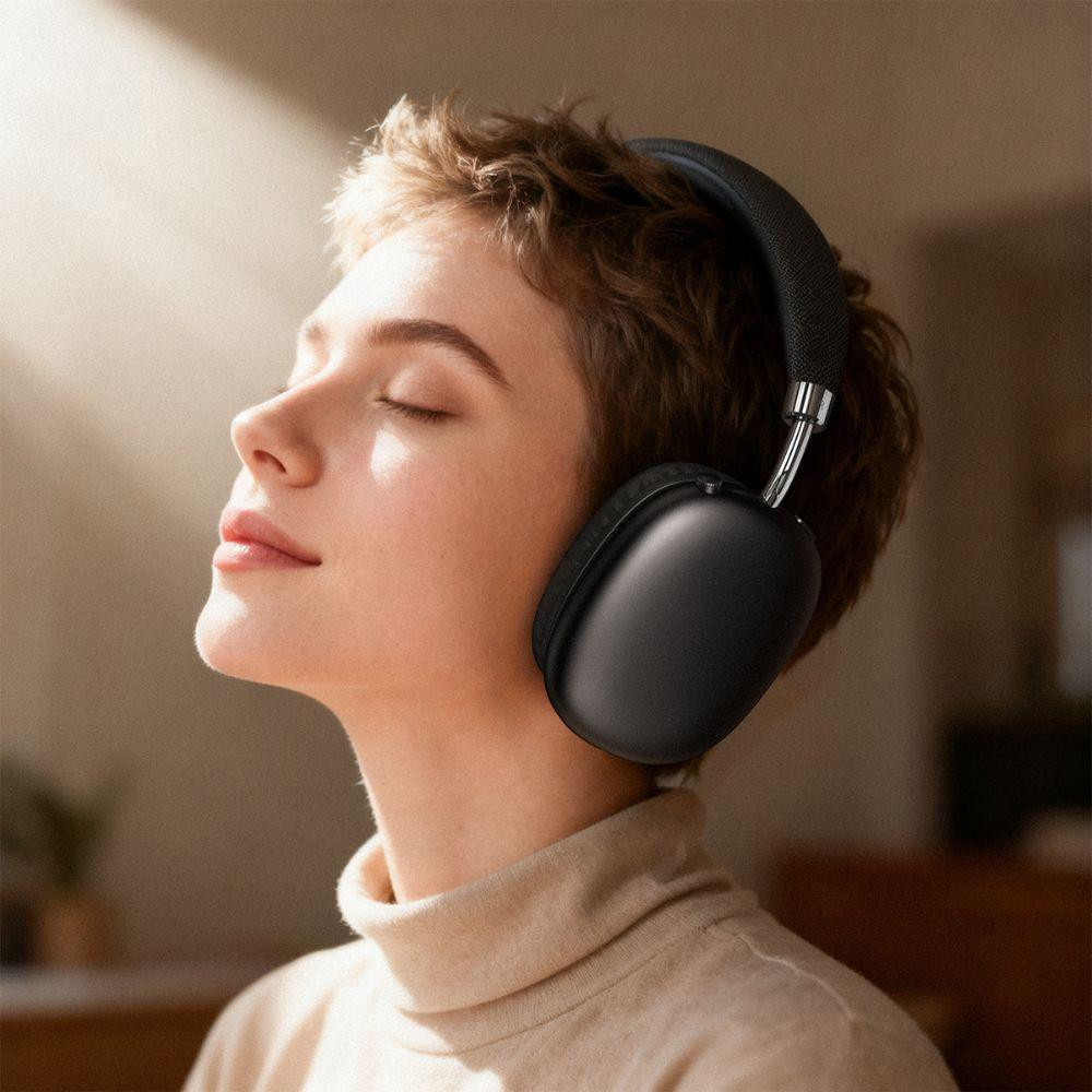 Беспроводные накладные наушники ACEFAST H13 Wireless Headset Black Одесса - изображение 8