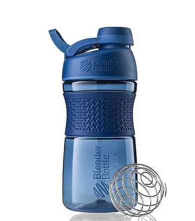 Шейкер спортивний (пляшка) BlenderBottle SportMixer Twist 20oz/590ml Navy (Original) Кам'янське