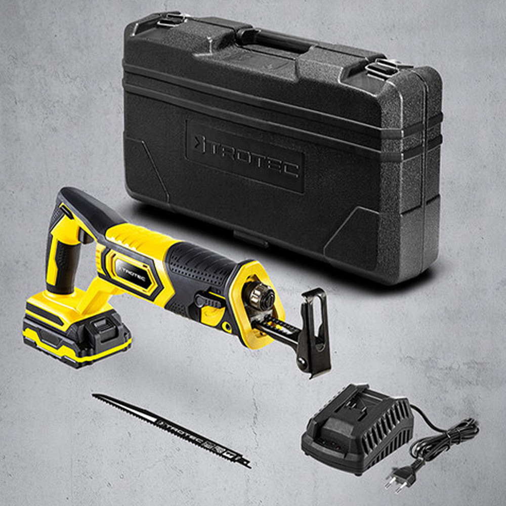 Пила сабельная аккумуляторная Trotec PRCS 10-20V + кейс (4431000110) Винница - изображение 7