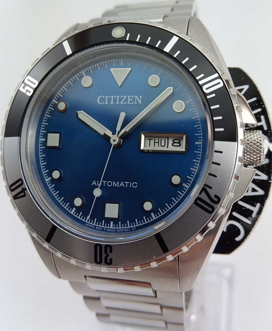 Японський чоловічий годинник Citizen NH7530-52M сапфір, механіка 21 камінь. Київ - фото 8