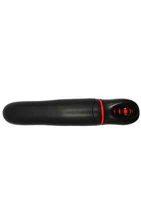 Стильний компактний вібратор AMOR BIG VIBRATOR REAL BIG Black (Застосунок НЕ Функціонує!) Sex Aura Київ