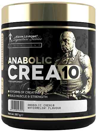 10 видів креатину Kevin Levrone Anabolic Crea 10 207g (Lemon Lime) Луцьк