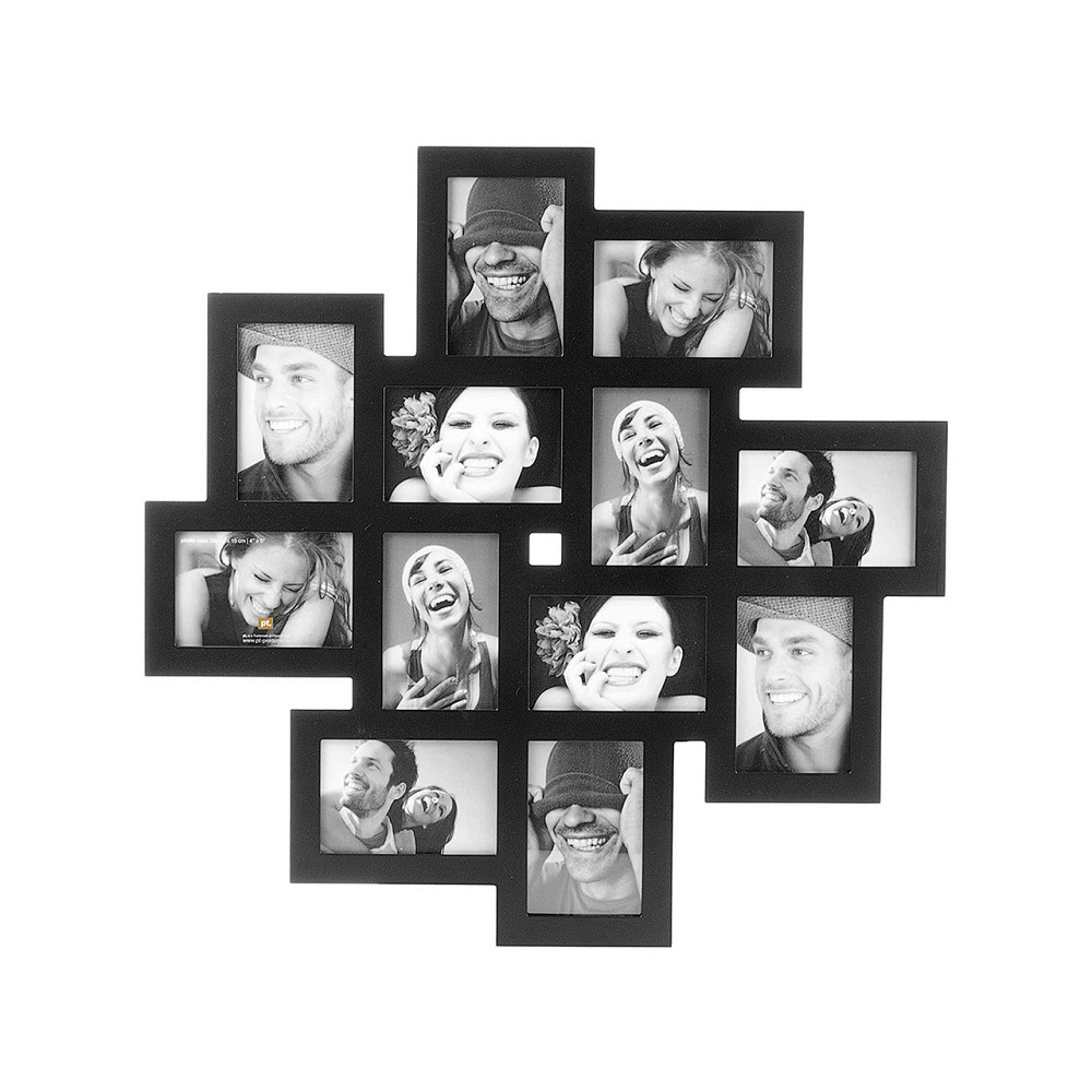 Фоторамка Present Time на 12 фото 10 х 15 см, чорна Ровно - изображение 1