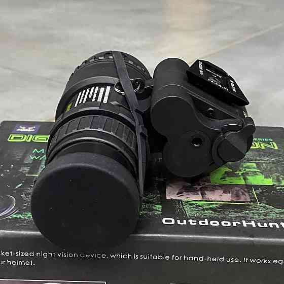 Монокуляр ночного видения Spina optics PVS-18, 1х32, цифровой, крепление на шлем, подсумок Solmir Киев