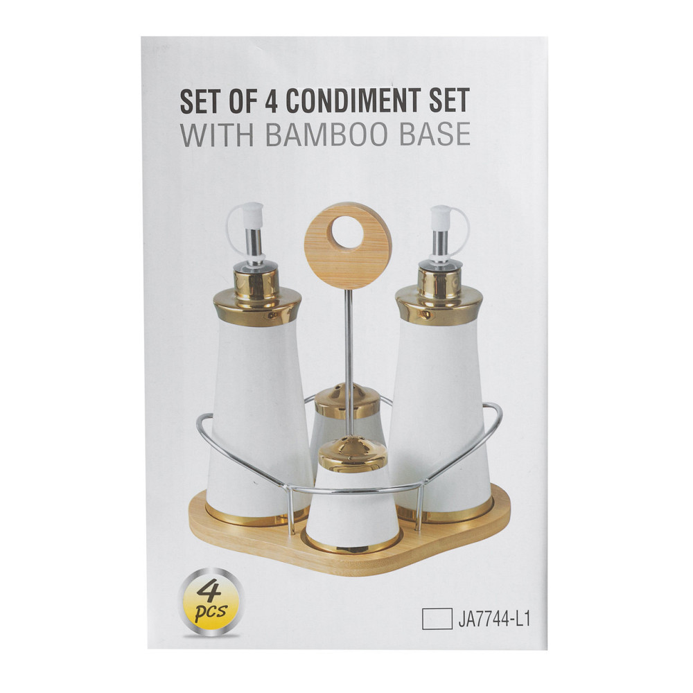 Набір для спецій 4 предмети на бамбуковій підставці HP1219 Коломия - фото 7