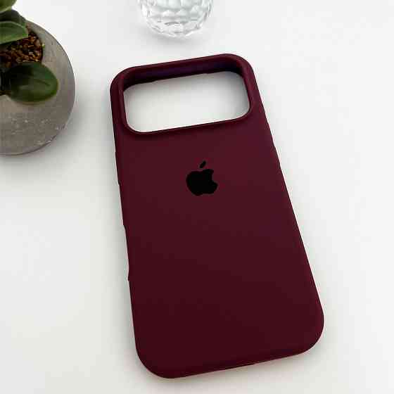 Чохол для смартфона Silicone Full Case AA Open Cam for Apple iPhone 17 Pro 35,Maroon Киев