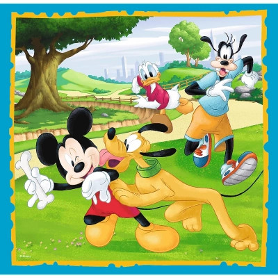 Пазл Trefl Mickey&friends Микки с друзьями 3 in1 (5900511348460) Винница - изображение 3