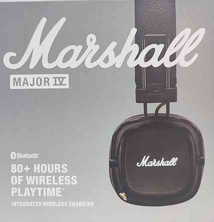Навушники Bluetooth Marshall Major 4, коричньового кольору Київ