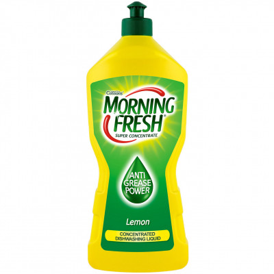 Средство для ручного мытья посуды Morning Fresh Lemon 900 мл (5900998022686) Винница - изображение 1