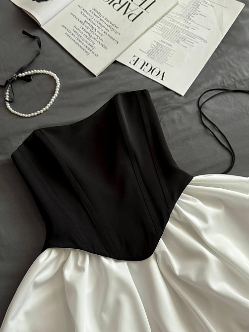 Стильный женский комплект корсет+юбка из плотной костюмной ткани Одесса - изображение 9